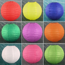 Paper Lantern New Year Lantern Festival Mid-Autumn Festival Spring Festival Day Celebration Wedding Decoration Childrens Dance White Lantern Hanging Lighting