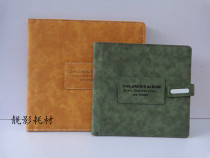 New square 8 square 10 inch childrens album cover shell cover pasted soft leather leather studio wedding cover