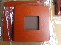 Square 8 inch square 10 inch childrens album cover Leather book Leather photo book cover album production materials Photo album