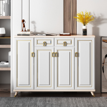 Nordic light luxury shoe cabinet Home door simple modern large capacity storage entrance foyer partition locker