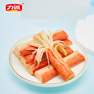 力诚手撕蟹柳20g5支即食