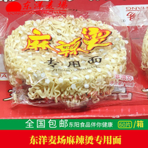 Toyo wheat farm spicy non-fried instant noodles 60g bag soup noodles 60 pieces box independent packaging