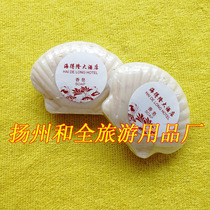 30g wheat bran shell soap theme hotel personality celebrity professional production supply Hotel shell soap customization