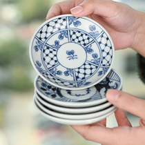 Japan imports Pozos famous antique dips small disk of disk daily tableware creative household ceramic dish