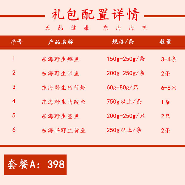 海鲜大礼包海鲜年货送礼超实惠礼盒海鲜海鲜大礼包生鲜