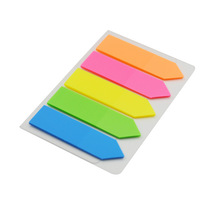 New Del 9064 label n post five-color fluorescent indicator sticker convenient classification sticker index sticker