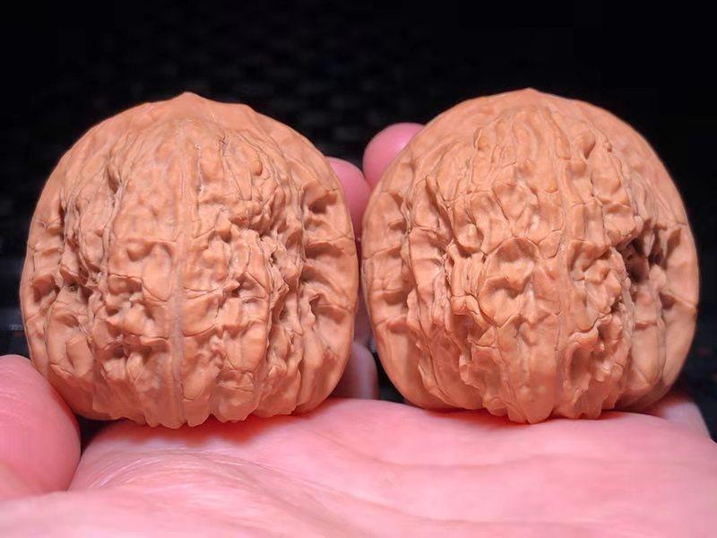 核核美美文玩核桃-44.0高欢狮子头原树野生小众精品收藏级