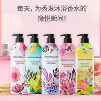 Korea Aijing Shampoo Conditioner Set Perfume-type fragrance Long-lasting fragrance silicone oil-free shampoo