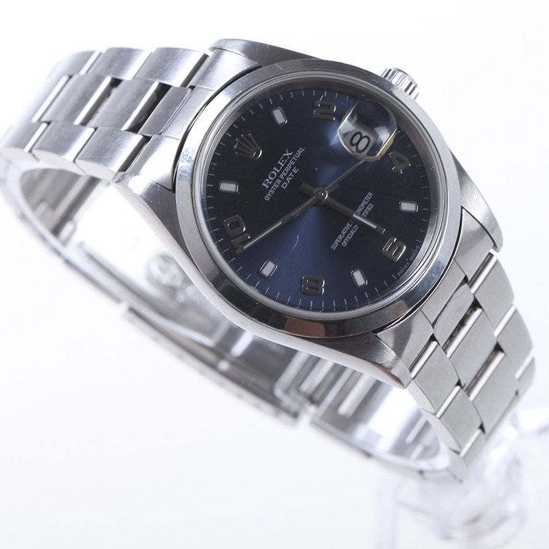 【9.0新】劳力士date系列精钢自动机械男表