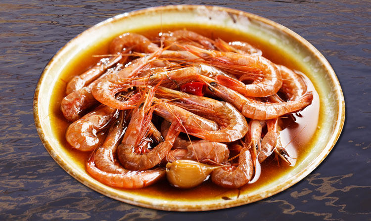 宁波特产 醉虾 酒醉小海虾 酒醉呛虾 醉活皮虾 醉滑皮虾即食
