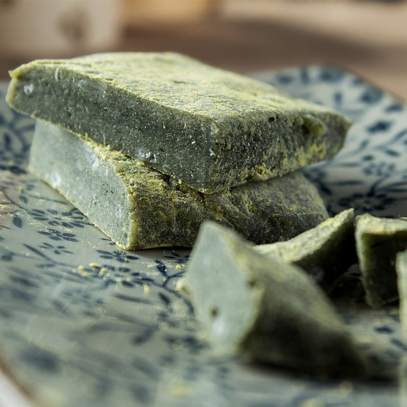 宁波特产 艾草青团 清明果 艾草麻糍 麻糬 青块 糯米糍粑 青麻糍