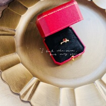 South Korea East Gate love shape retro temperament lace shape ring opening ring