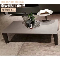 Italy new imported rock board NorEuropean style simple modern living room coffee table light luxury tea table table living room household