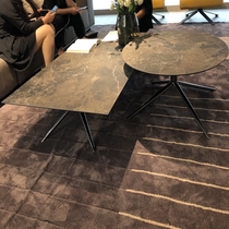 Imported New Rock Board coffee table combination simple modern living room Nordic luxury Nordic coffee table customized coffee table simple
