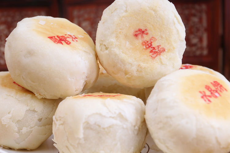 陕西特产西安糕点 德懋恭水晶饼500克 买三盒包邮 非物质文化遗产