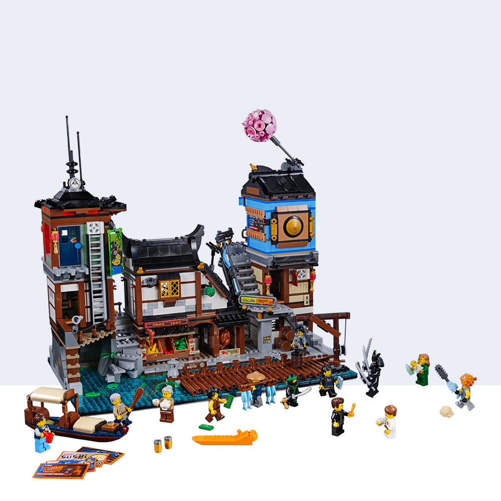lego 乐高 ninjago 幻影忍者系列 70657 幻影忍者城市码头1519.