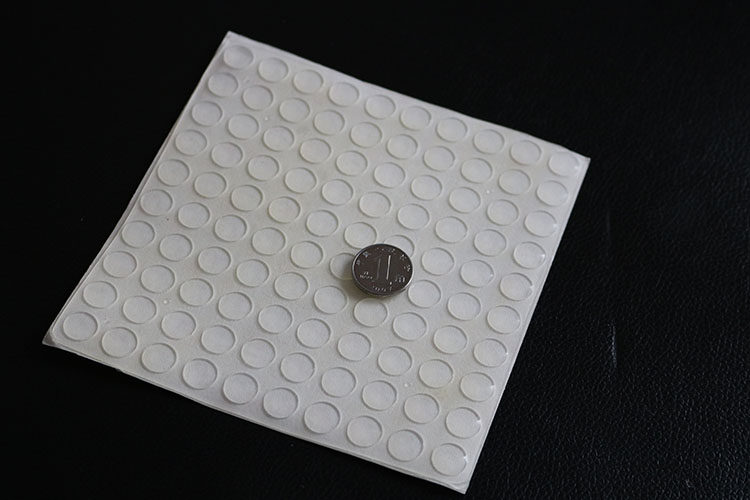 家具自粘透明硅胶防撞贴门把手消音厨柜门防撞胶100粒10mm*1.5mm
