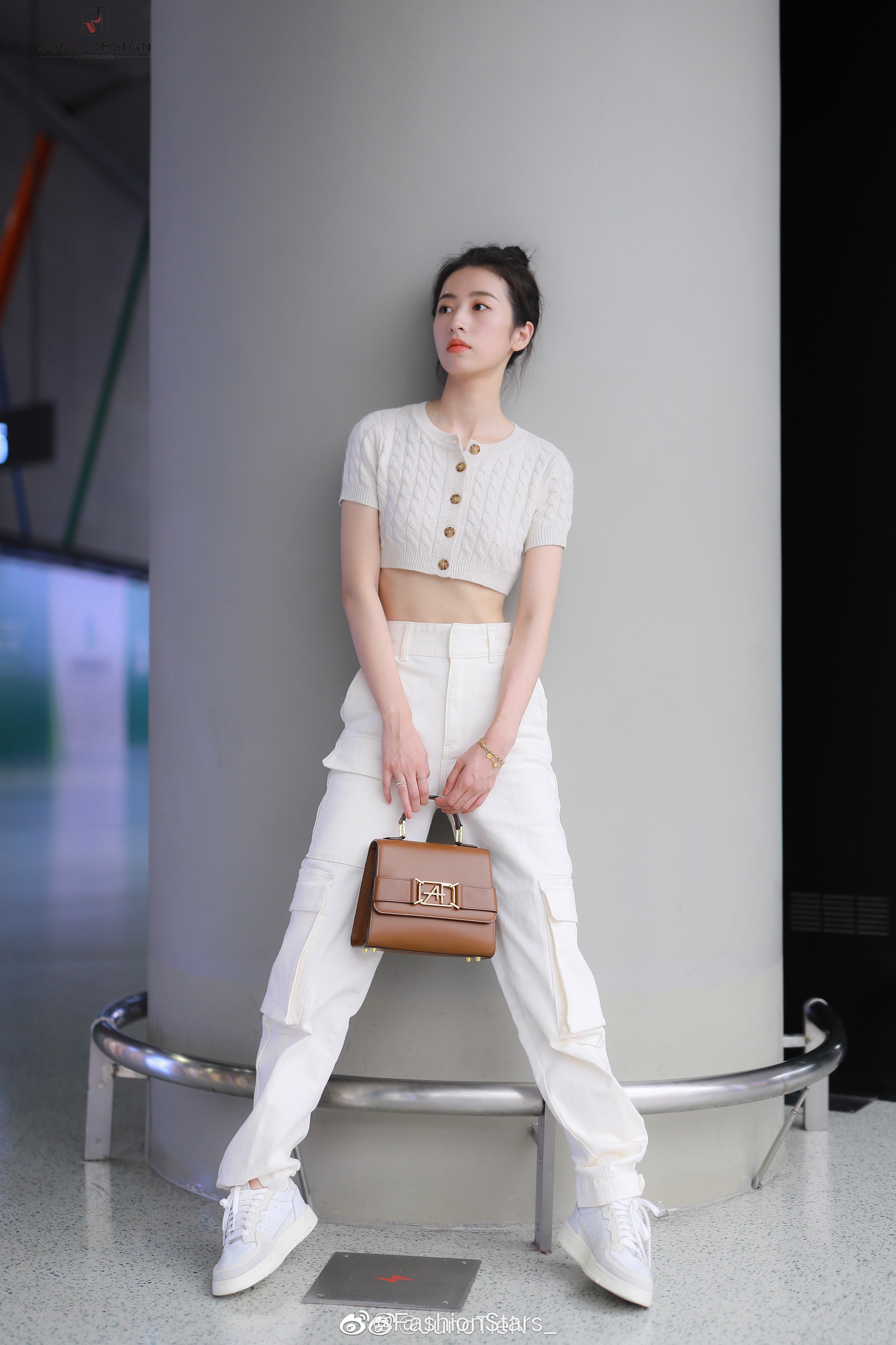 2020周雨彤同款麻花针织开衫短袖新款女韩版修身显瘦短款上衣夏