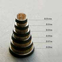 Anti-slip sword mountain flower insert Japanese-style small Yuan flow flower arrangement utensils Flower utensils Flower road utensils Tea Ceremony Floral copper needle accessories