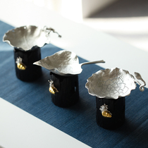 Pure tin creative Kung Fu Tea Tea Tea filter tea filter tea filter Tea Tea Tea Tea Tea Tea Tea stage accessories