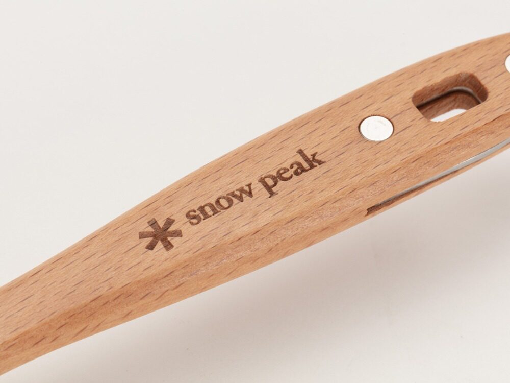 SnowPeak Снежный пик япония на открытом воздухе кухонная утварь кемпинг пикник домой шпатель деревянный портативный поле партия вилка и ложка SnowPeak 