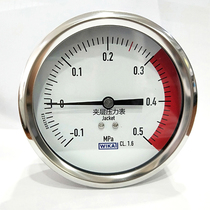 Wika WIKA inner room pressure gauge Xinhua Medical mezzanine pressure gauge -0 1-0 5Mpa -0 1-1 5MPa