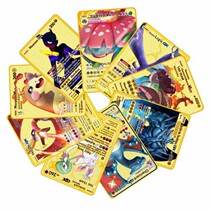 Genie Treasure Dreamlike Card Fire Dragon Metal Pokemon Card Amazing Sword Shield Leather Kachu Babe Iron Card