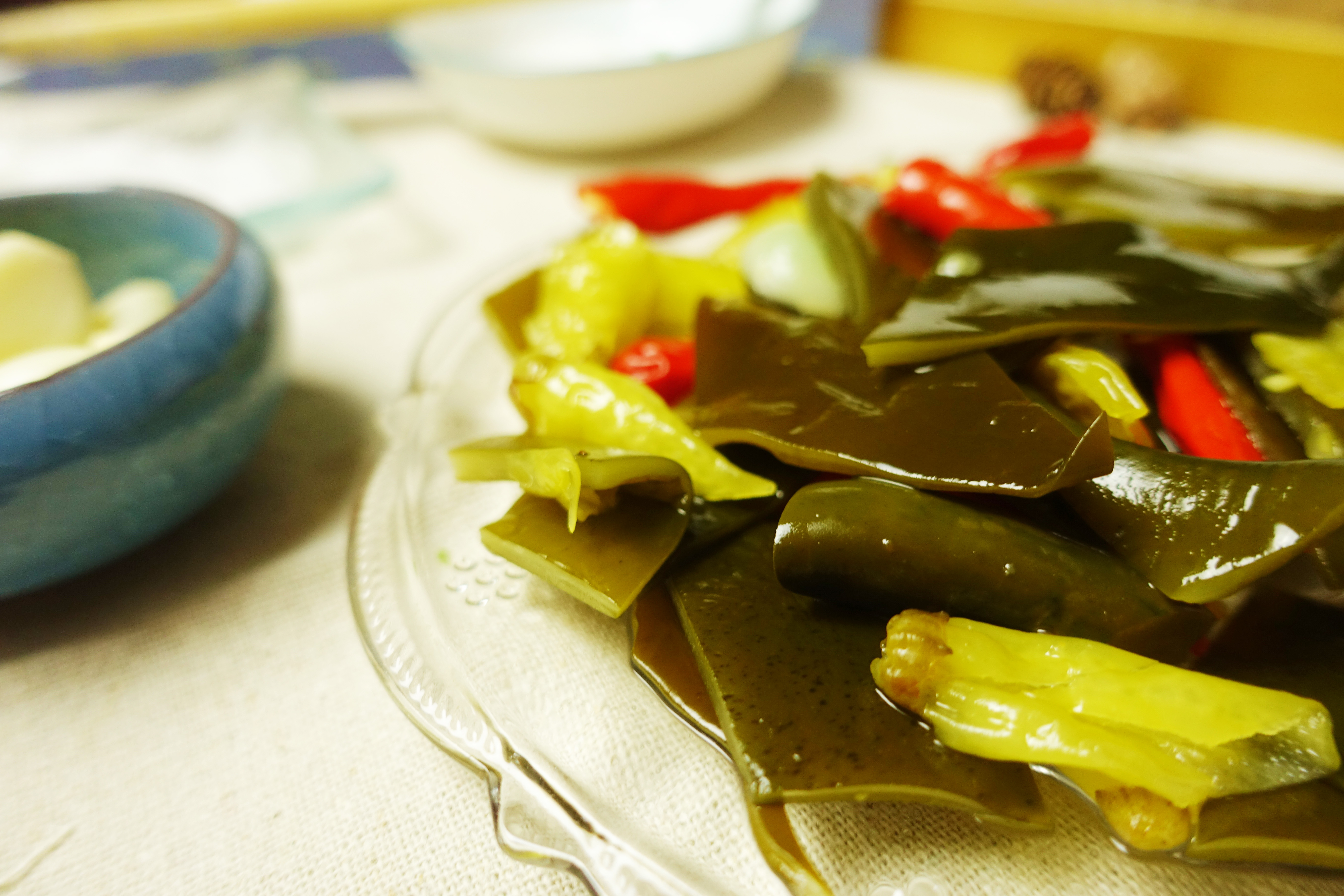 光头阿爸私房菜 泡椒海带 无添加剂防腐剂 下单