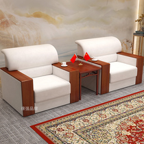 Office sofa Reception room Business Meeting in talks Modern Brief Chinese VIP Sofa Fabric single position Composition