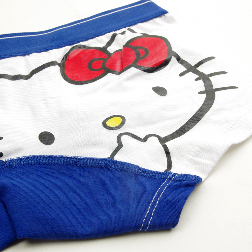 正品menboat男士内裤 纯棉莱卡 hellokitty凯蒂猫卡通u凸袋平角裤