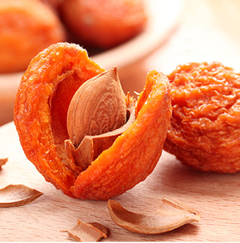 新疆杏干四团天然树上吊干杏500g新鲜伊利小红杏干杏核杏肉非特级