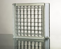 Jinghua glass brick straight Crystal parallel grain dry and wet brick wall partition porch sun room factory direct sales