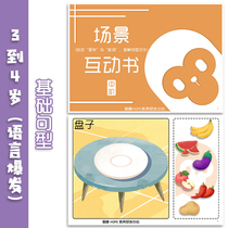 {Scene Outside Orientation} Early Teaching Language Cognitive Space Logic Thinking Autism Rehabilitation Training Monkey Poff Teaching Aids