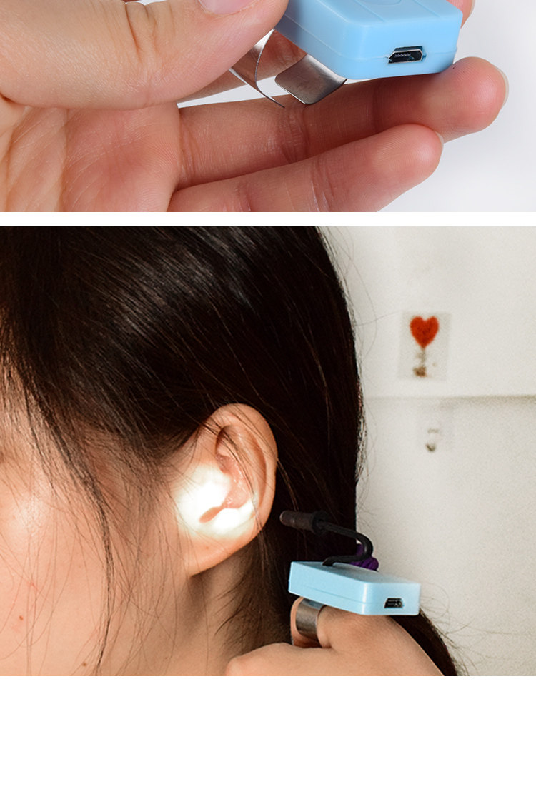 采耳灯掏耳朵灯专业采耳工具套装挖掏耳灯技师拇指手灯握式非充电