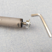 Front-step folding electric bicycle folding electric car accessories toothless front fork fixing screw accessories