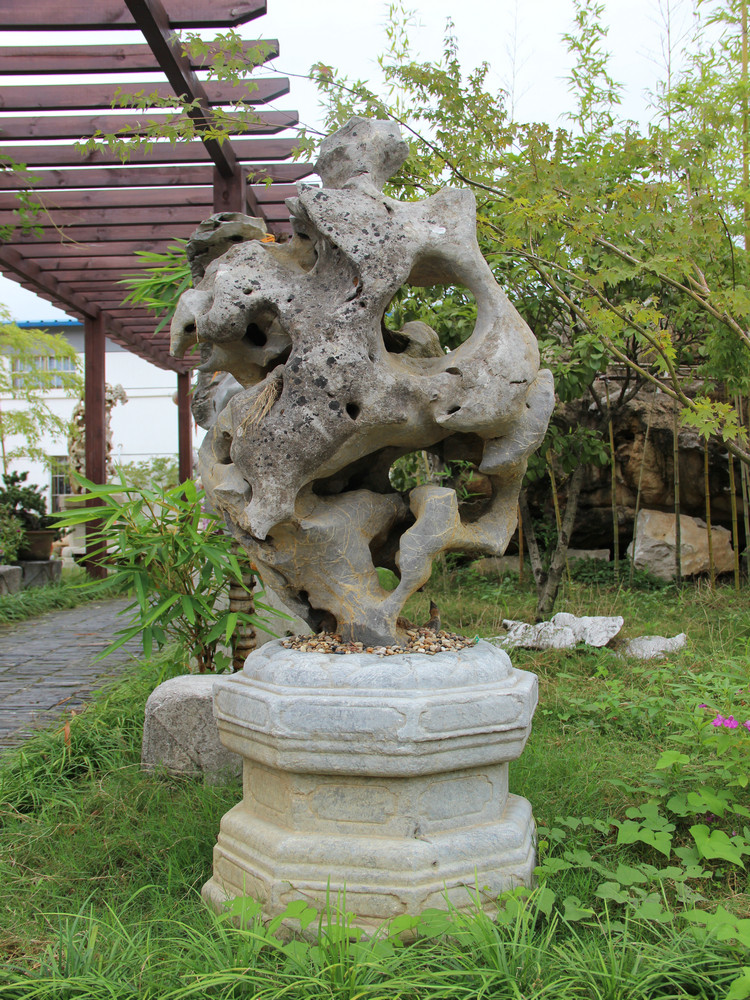 庭院假山石大型天然景观石太湖石园林石精品室外太湖石原石a9976