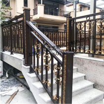 Shanghai Aluminum Art Fence Guardrails Home Villa Courtyard Fence Balcony Armrest Wall Railing Garden Sub-district Fence