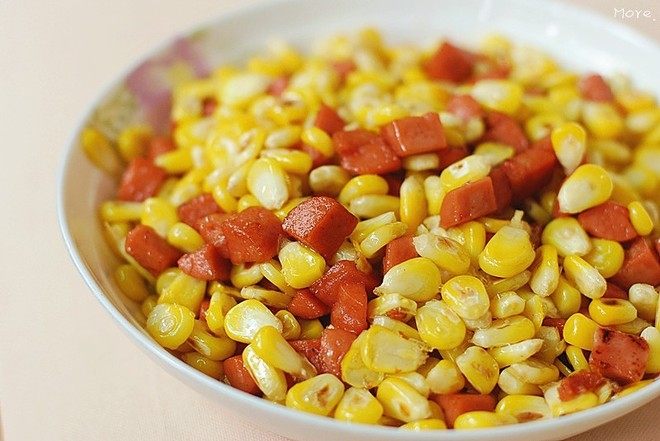 玉米火腿肠的做法