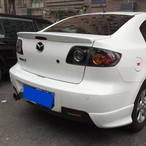 Mazda 3 tail M3 special paint Tail Ma 3 classic horizontal pressure tail modified ABS free hole paint