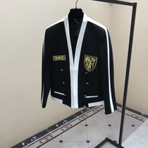 Gangfeng small suit men ins Korean version of the trend handsome suit jacket Tide brand net red buckled single suit jacket