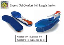 (Shi Jia) Spenco Gel Comfort Insoles full Comfort cushion support insole spot