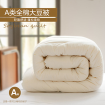 Export Japan Original Order A Type of Not Dyed Whole Cotton Soybean Quilt Antibacterial Soy Fiber Cotton Quilts Thickened Warm Winter Quilt