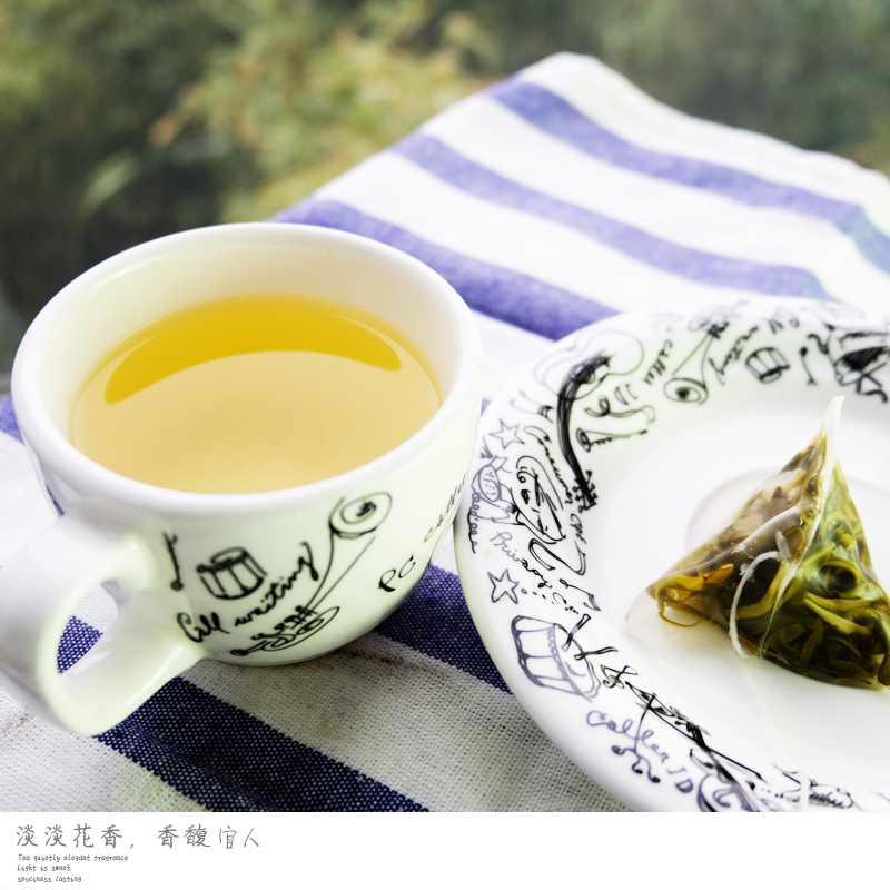 【第2件9.9】哥本哈根食材柠檬绿茶茶包茉莉花茶冲饮办公室下午茶