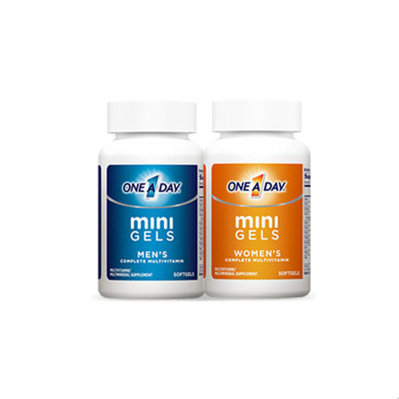 拜耳oneaday多维mini胶囊迷你凝胶复合营养素含dha多种维生素