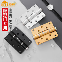 LeWhen Home Invisible Door Hydraulic Hinge Buffer behind closed door Automatic door closing positioning spring hinge Background wall Dark door