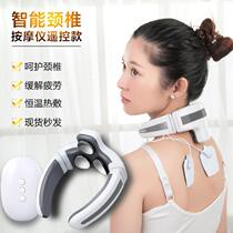 Cervical massager neck physiotherapy household artifact hot compress shoulder and neck intelligent neck device neck pain whole body multi-function