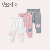 Vans Hunting Clothes Baby Girls Leggings 2022 Autumn Pure Cotton Outerwear Baby Oceanic Casual Girls Pants Autumn Winter