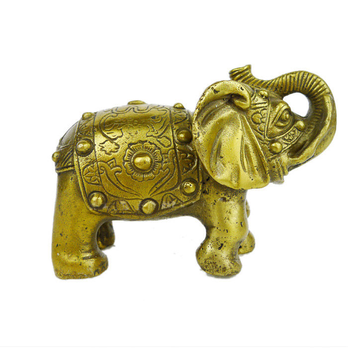 铜富贵荣华象摆件 招财旺运旺事业旺贵人 吸纳财气 流行家居饰品