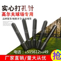 Factory direct sales Green fairway solid hollow side row punch needle Green punch needle fairway punch needle