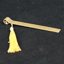 Metal brass bookmarks Chinese style creative hipster antique gift can be customized exquisite gift box packaging
